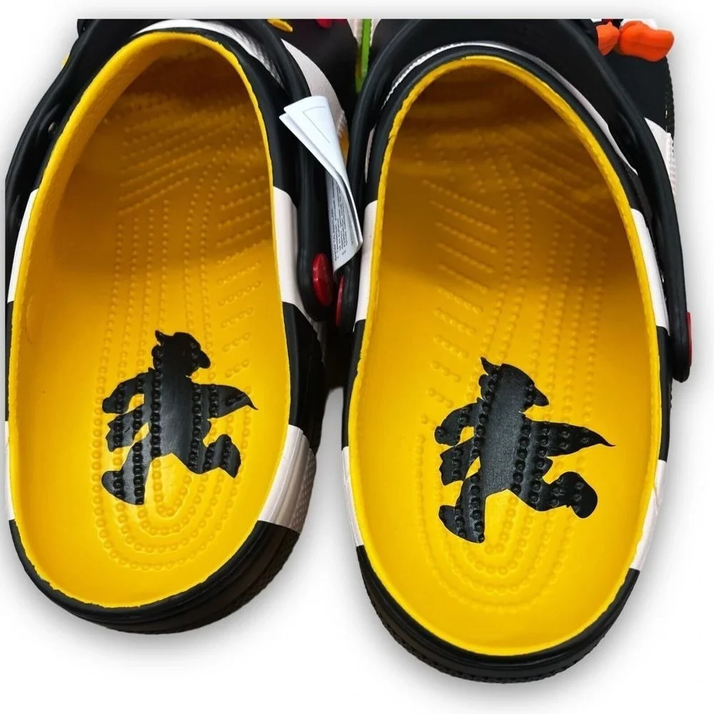 Crocs X McDonald's Hamburglar Classic‎ Clog Men's 11 Black White
